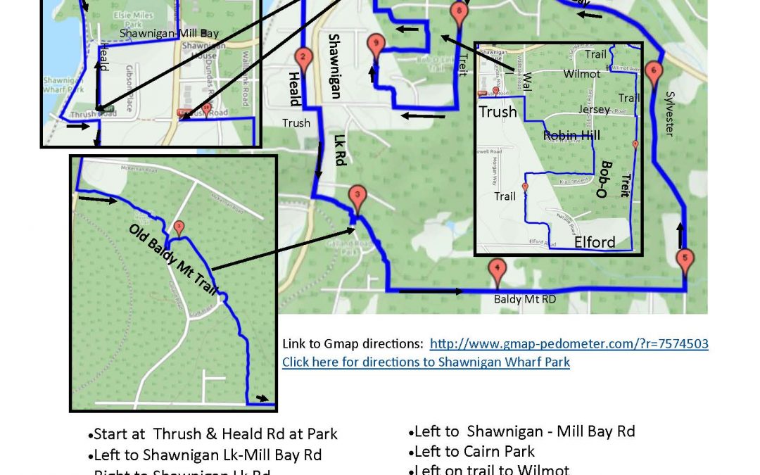 Three10k Routes: Duncan, Maple Bay and Shawnigan Lake