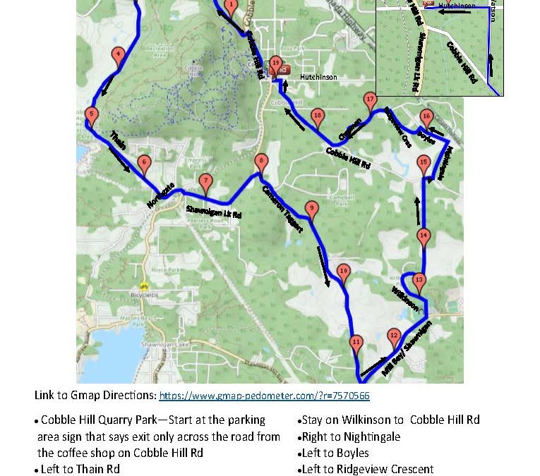 The next series of Love Your Valley’s Routes….there are six route this time